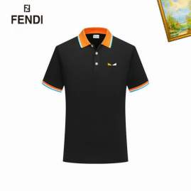 Picture of Fendi Polo Shirts Short _SKUFendiM-3XL25tn4228158